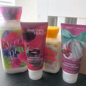 Bath & Body Works Bundle Lotion/Handcream